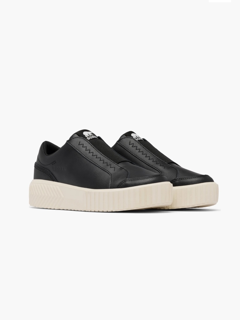 SOREL ONA AVE™ Black Chalk Slip-On Sneakers